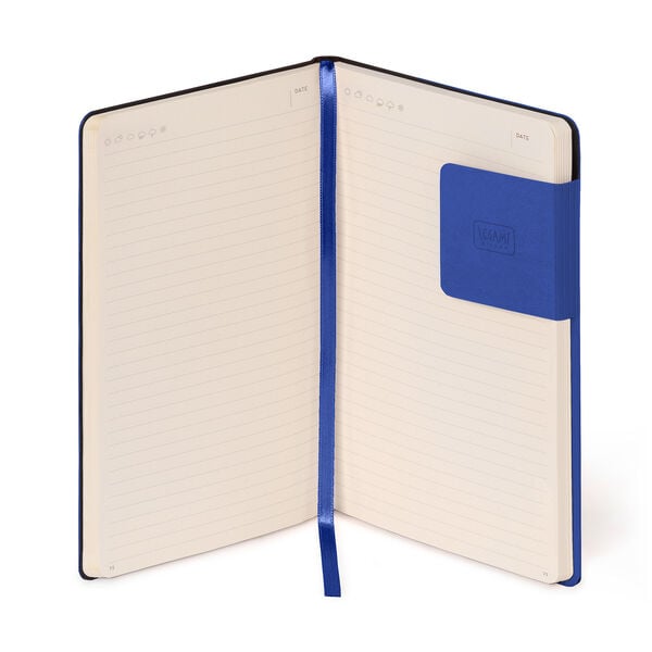 Taccuino a Righe con Copertina Morbida Monocolore - Eclectic Blue - My Notebook Taccuino a Righe con Copertina Morbida Monocolore - Eclectic Blue - My Notebook