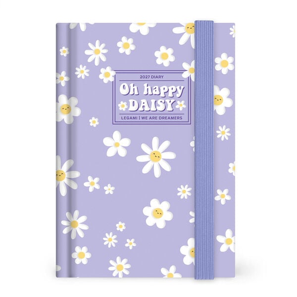 Agenda 12 Mesi Giornaliera Fotografica Small 2027 - Daisy