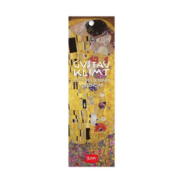 Lesezeichen-Kalender - 5,5 x 18 cm - Gustav Klimt