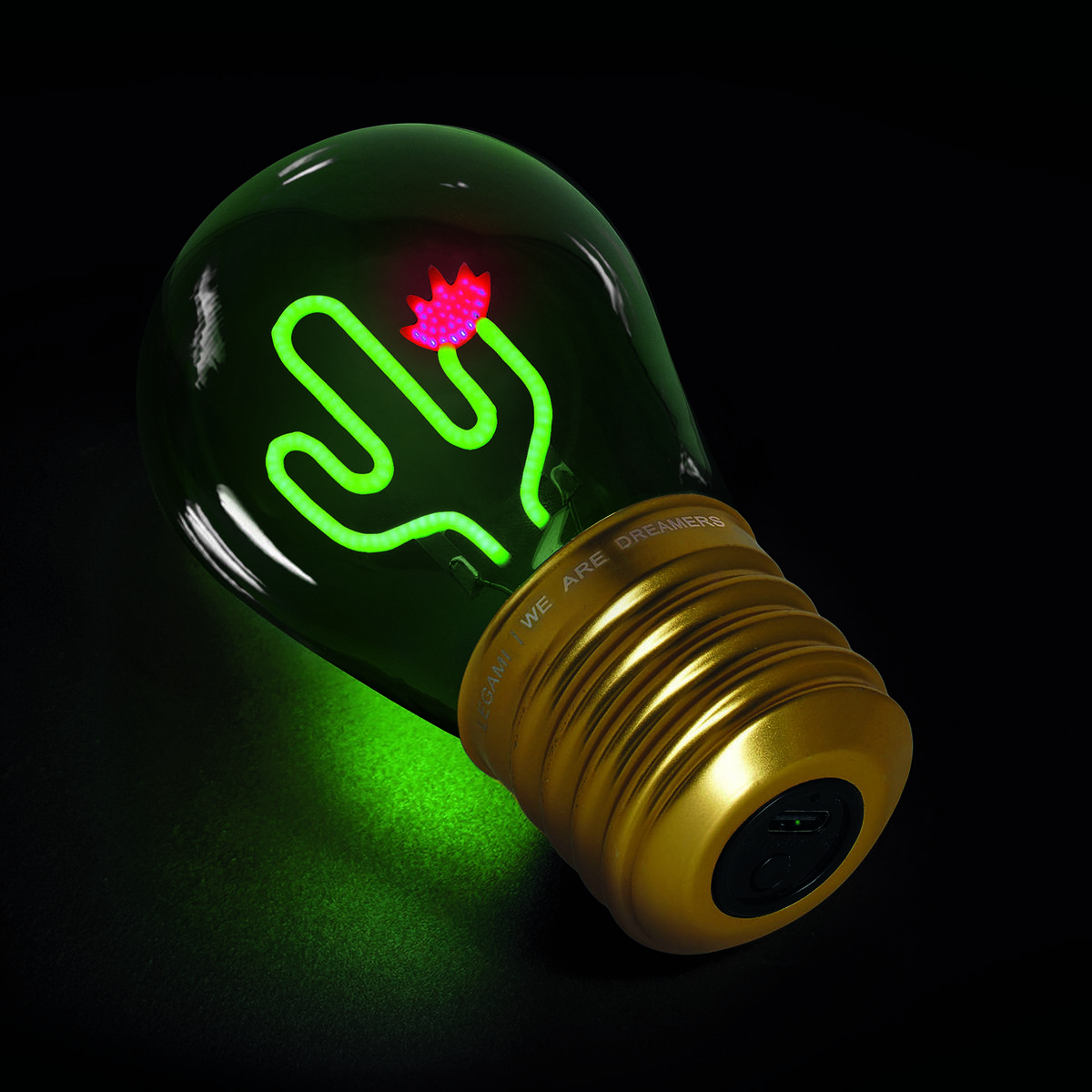 Lampadina LED A Forma Di Cuore - 7 Colori, Ricaricabile USB, Perfetta Per Atmosfere Romantiche