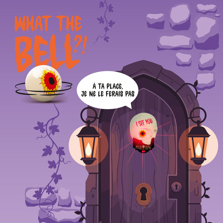 Sonnette de Porte Effrayante - What The Bell! Sonnette de Porte Effrayante - What The Bell!