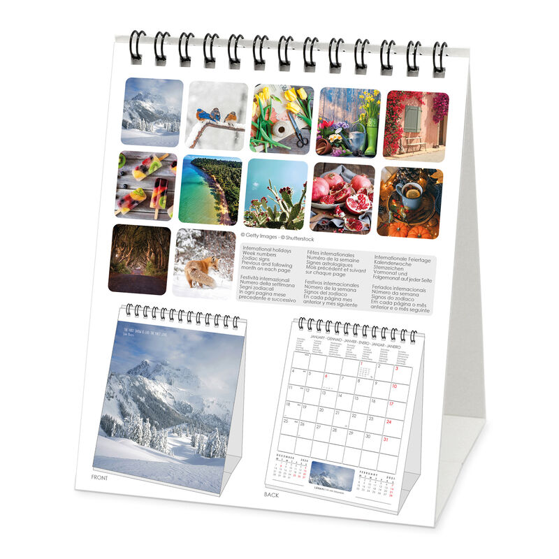 calendario da tavolo zodiaco 2021