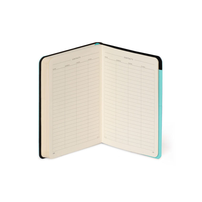 Notebook with Blank Pages and Monochrome Soft Cover - Aquatic Awe - My Notebook