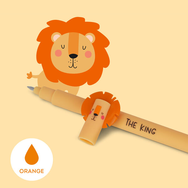 Löschbarer Gelstift Lion „The King“ - Erasable Pen