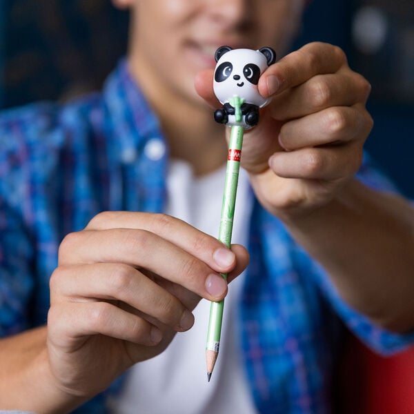 Pencil with Squishy Panda "Hug me" - Squeezies Pencil with Squishy Panda "Hug me" - Squeezies