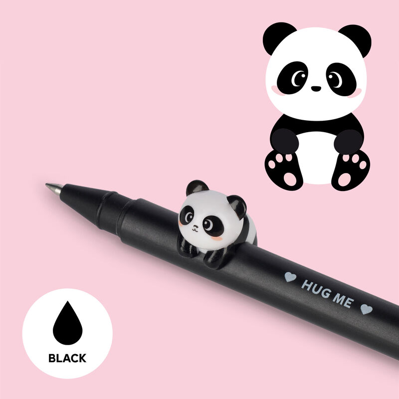 Penna Gel Cancellabile Ricaricabile Panda - Legami