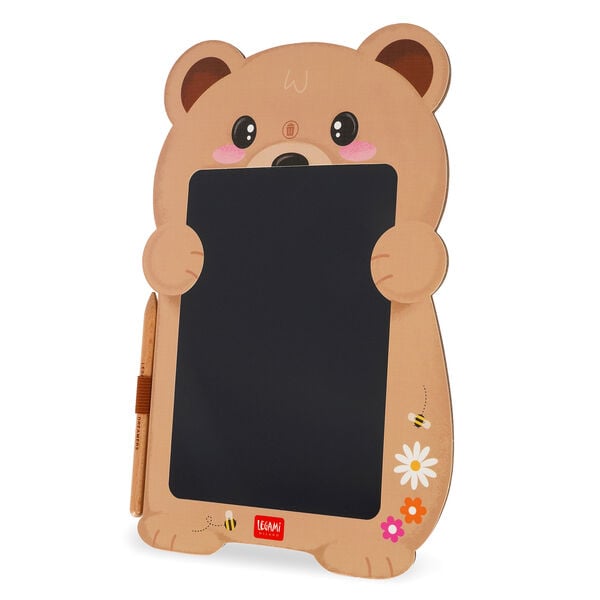 Teddy Bear Portable LCD Drawing Board in Cardboard - Magic Sketch Board Teddy Bear Portable LCD Drawing Board in Cardboard - Magic Sketch Board