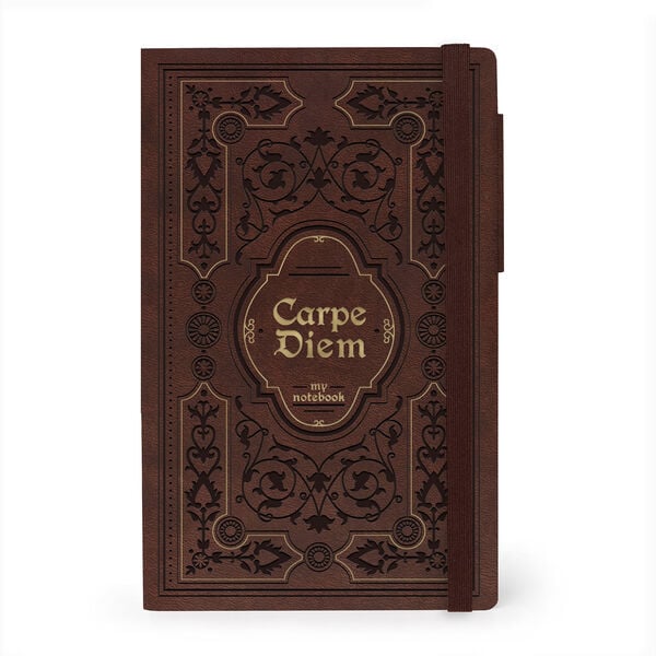 Notebook with Blank Pages and Soft Cover - Carpe Diem - My Notebook