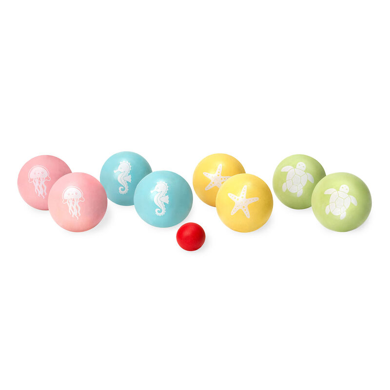 Wooden Bocce Ball Set, , zoo