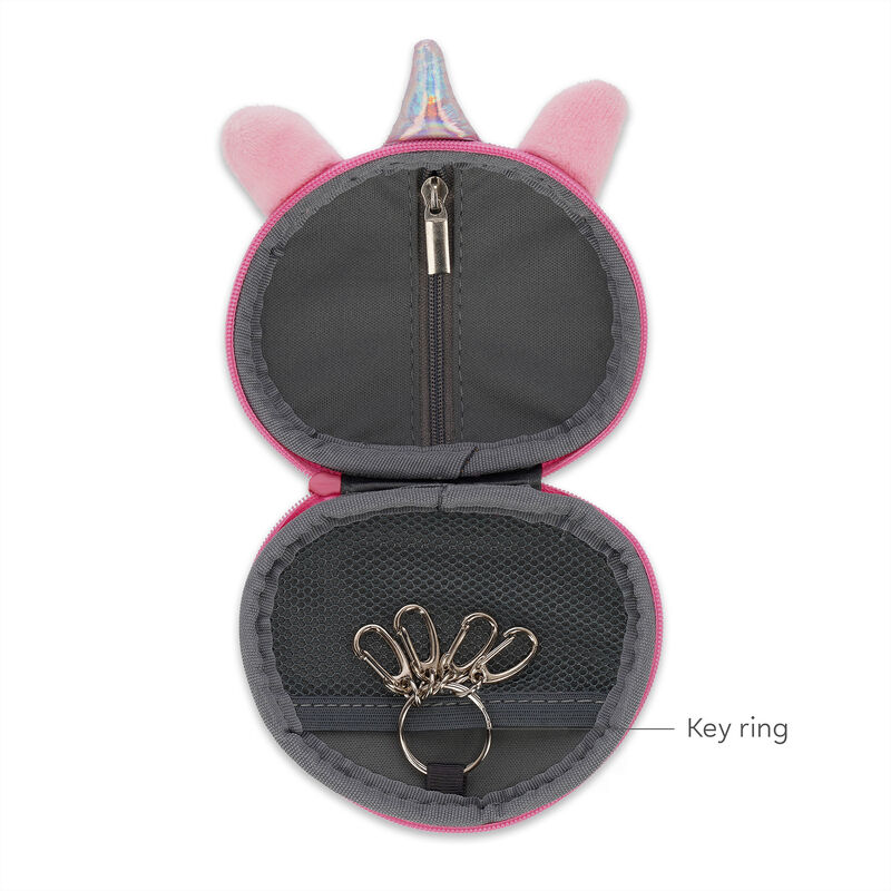 Coin Purse with Key Ring - So Cute!, , zoo