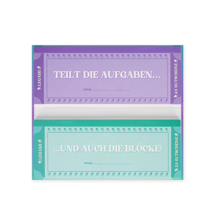 Book of 48 Vouchers - German