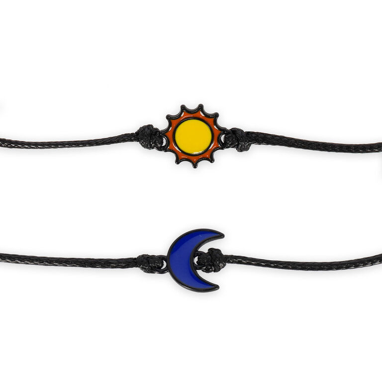 Set of 2 Bracelets - Sun & Moon