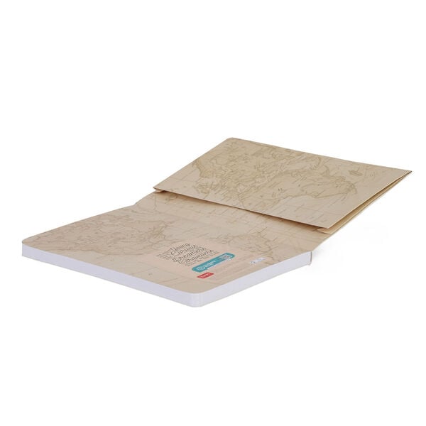 Lined Photo Notebook with Illustrated Hard Cover - Travel Lined Photo Notebook with Illustrated Hard Cover - Travel