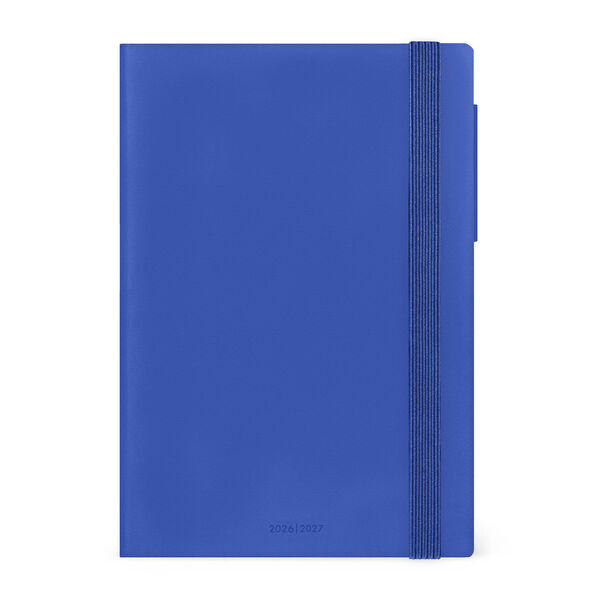 Agenda Semanal 2026/2027 16 Meses - Eclectic Blue - Medium