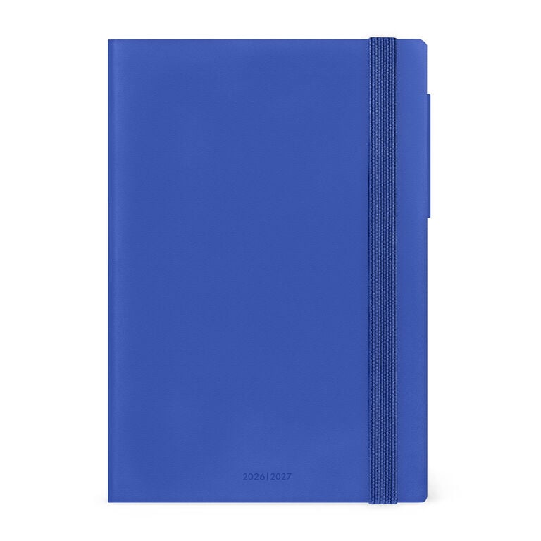 16-Month Medium Weekly Diary for 2026/2027 - Eclectic Blue