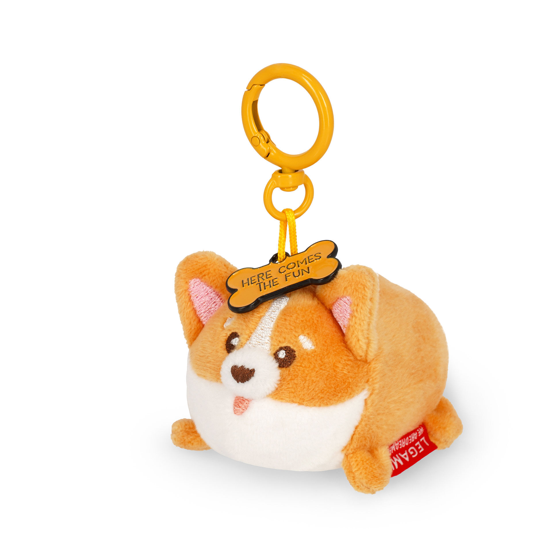 Corgi Plush Key Ring - Tiny Super Soft!