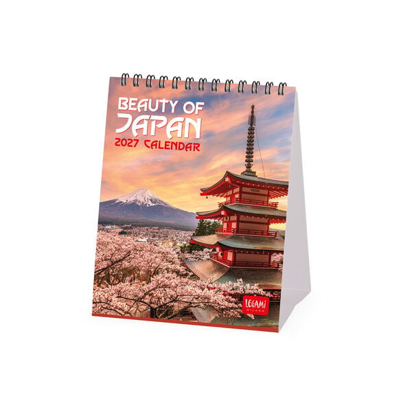 Calendario da Tavolo 2027 - 12 x 14,5 cm - Beauty of Japan