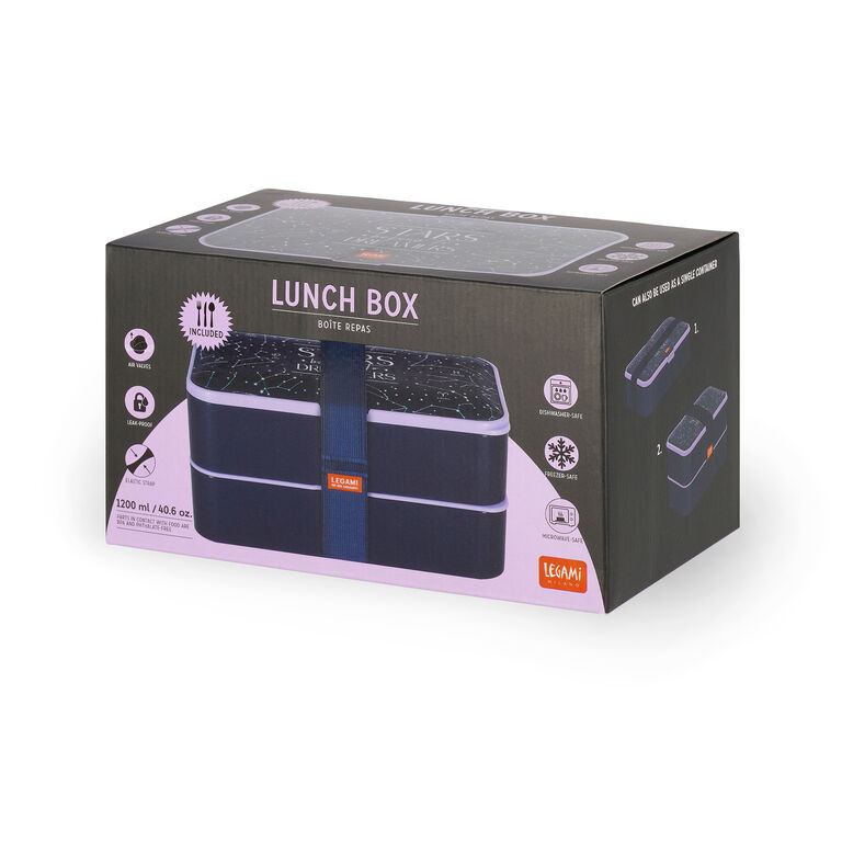 1200 ml Lunch Box - Stars - Lunch Box