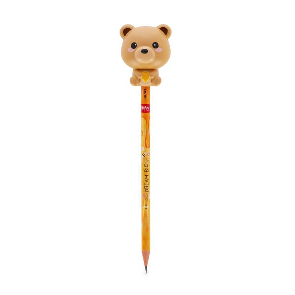 Pencil with Squishy Teddy Bear "Dream Big" - Squeezies Pencil with Squishy Teddy Bear "Dream Big" - Squeezies