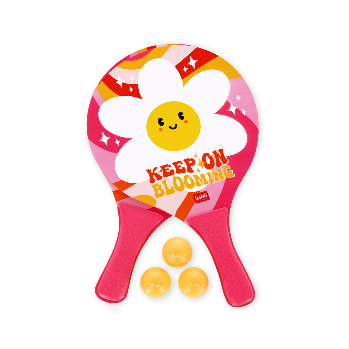 Legami Raquetas De Playa Con Pelotas – Set Veraniego Con Bolsa De Transporte – Diseño Sandía