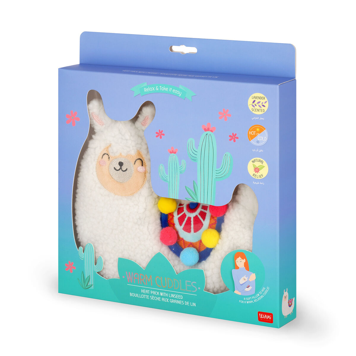 Sac De Transport Pour Tapis De Yoga - Peluche Lama - Yoga Animaux De Compagnie (Neuf)