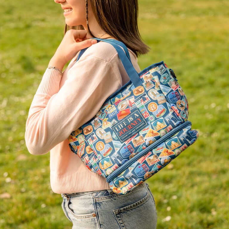 10.8 l Lunch Bag - Travel Stickers - Lunch Bag