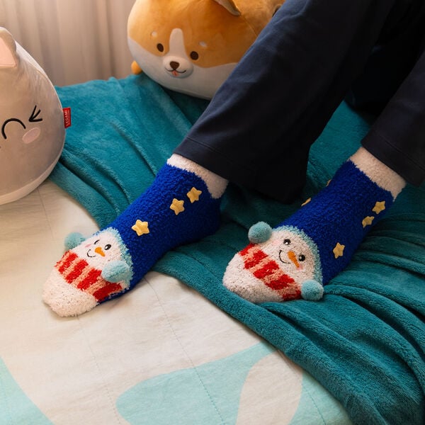 Calzini Antiscivolo di Natale Adulto Snowmen - It's a Match!