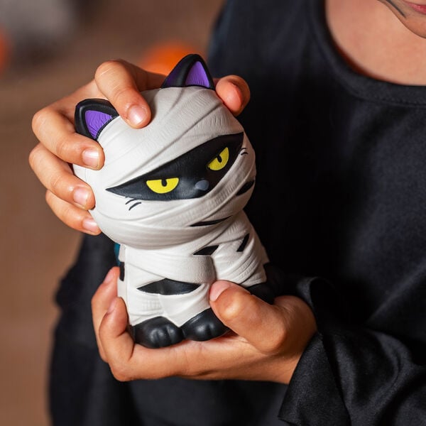 Juguete Antiestrés de Halloween - Mummy Cat - Stress Less Juguete Antiestrés de Halloween - Mummy Cat - Stress Less