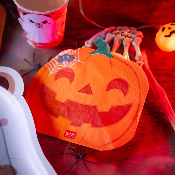 Set de 16 Servilletas de Papel - Boo Appétit! Set de 16 Servilletas de Papel - Boo Appétit!