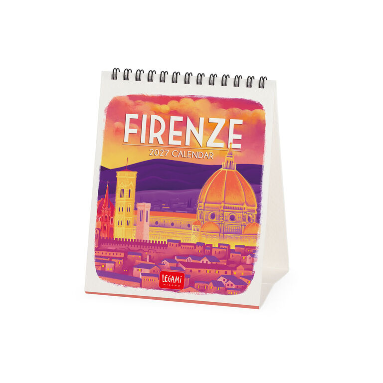 Calendario da Tavolo 2027 - 12 x 14,5 cm - Firenze Calendario da Tavolo 2027 - 12 x 14,5 cm - Firenze
