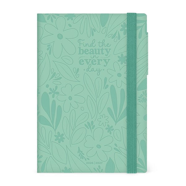Agenda Diaria 2026/2027 16 Meses - Botanic Garden - Medium