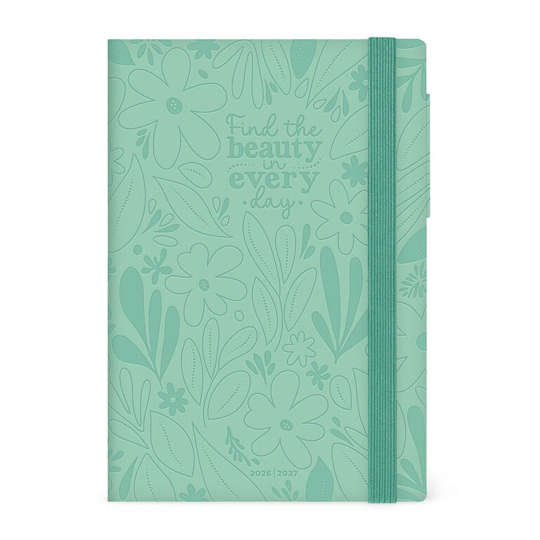 16-Month Medium Daily Diary for 2026/2027 - Botanic Garden