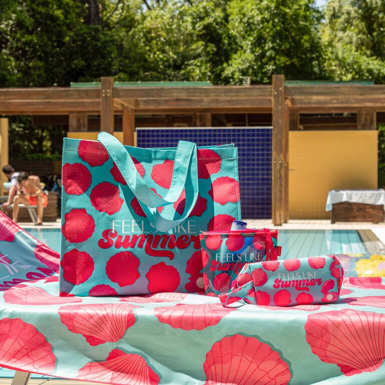 Thermische Strand-Pochette - Thermal Beach Pouch - Seashell