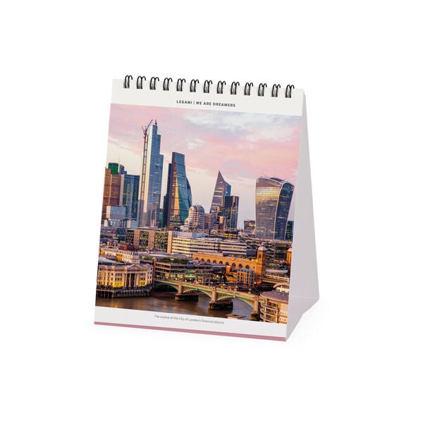 Calendario da Tavolo 2027 - 12 x 14,5 cm - London