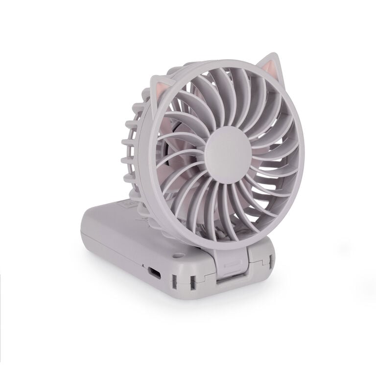 Rechargeable portable fan - Kitty Rechargeable portable fan - Kitty