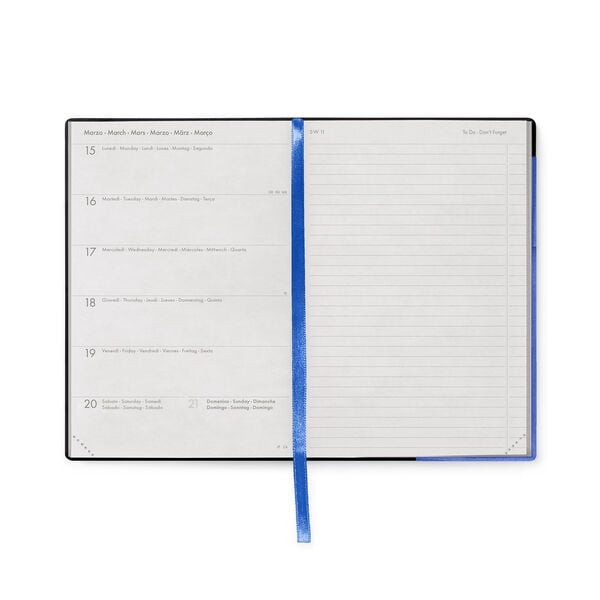 Agenda 12 Mesi Settimanale Medium con Notebook 2027 - Eclectic Blue