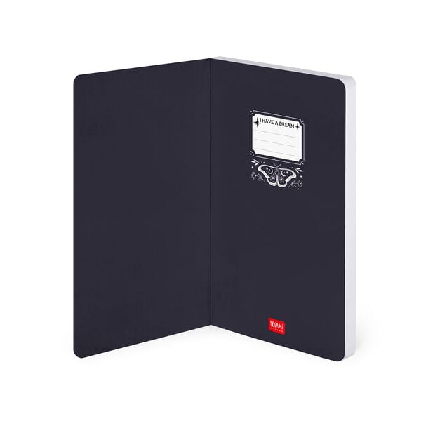 Lined Photo Notebook with Illustrated Hard Cover - Moth Lined Photo Notebook with Illustrated Hard Cover - Moth