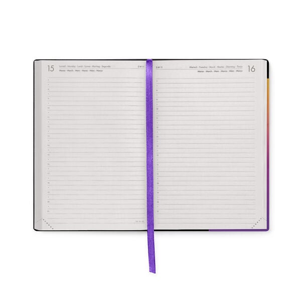 Agenda 12 Mesi Giornaliera Medium 2027 - Sunset Vibes