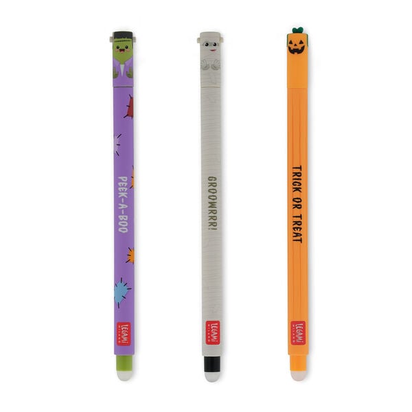 Set de 3 Stylos à Encre Gel Effaçable - The Boo Crew - Erasable Pen
