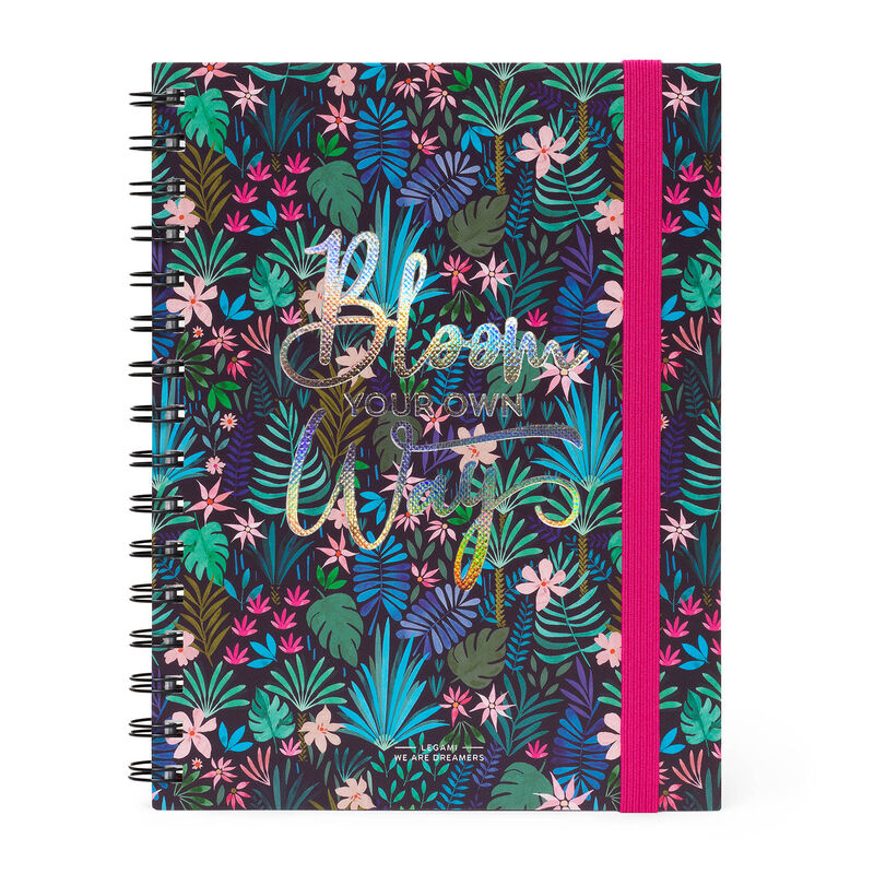Lined Spiral Notebook - A5 Sheet - Large, , zoo