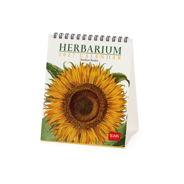 Calendario da Tavolo 2027 - 12 x 14,5 cm - Herbarium
