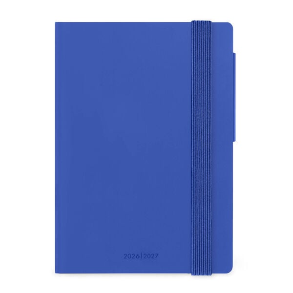 Agenda Semanal 2026/2027 16 Meses - Eclectic Blue - Small Con Libreta