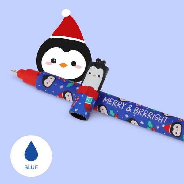 Set mit 3 Löschbaren Gelstiften - „Foxtastic Holidays“, „Merry And Brrright“ - Erasable Pen