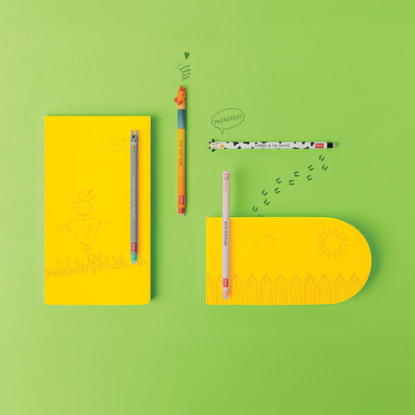 Set di 4 Penne Cancellabili - Erasable Pen - Farm Sweet Farm Set di 4 Penne Cancellabili - Erasable Pen - Farm Sweet Farm