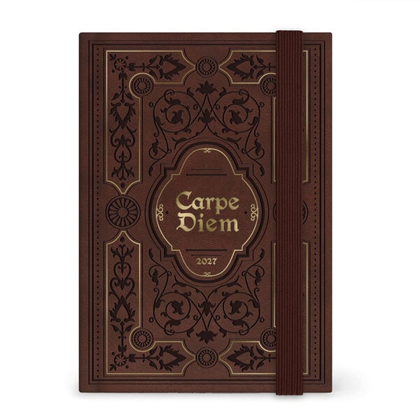 Agenda 12 Mesi Giornaliera Fotografica Small 2027 - Vintage Book
