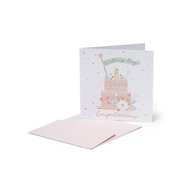 Greeting Cards Congratulations - Torta di Matrimonio