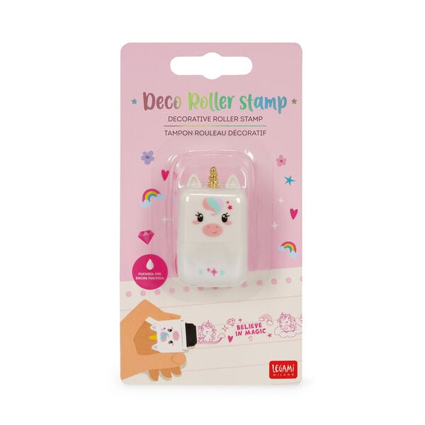 Timbro Decorativo a Rullo - Unicorn - Roller Stamp