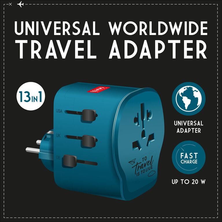 Adattatore Universale da Viaggio Adattatore Universale da Viaggio