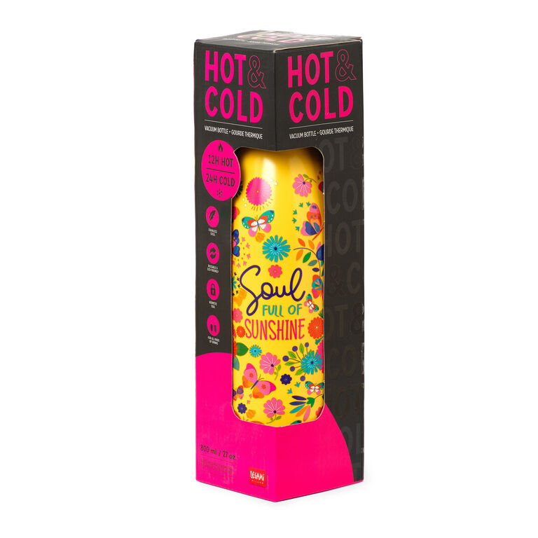 Gourde thermique 800 ml - Butterfly - Hot & Cold