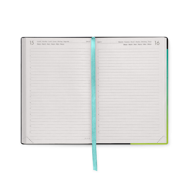 Agenda 12 Mois Journalier Medium 2027 - Shades of Green Agenda 12 Mois Journalier Medium 2027 - Shades of Green